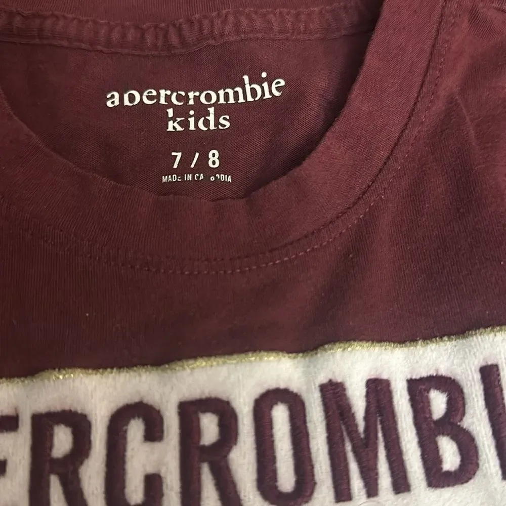 Abercrombie & Fitch Kids Gray and Black Leggings Set